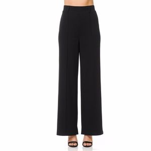 WIDE-LEG PINTUCK PANTS